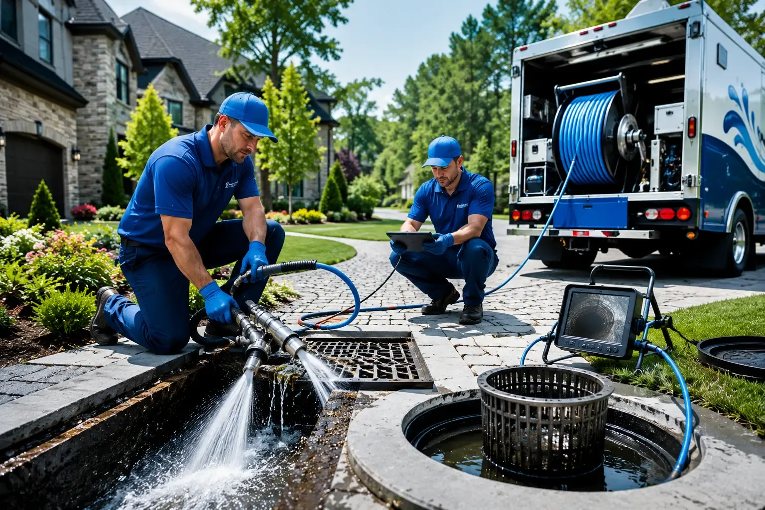 Local outdoor drain cleaning professionals in Peninsula, OH